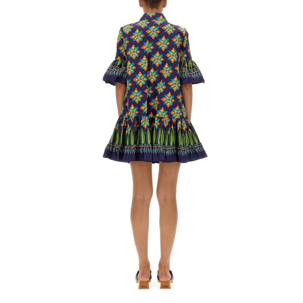 LA DoubleJ Tuckernuck Choux Dress in Ashbury Sz MEDIUM Floral - Picture 3 of 13